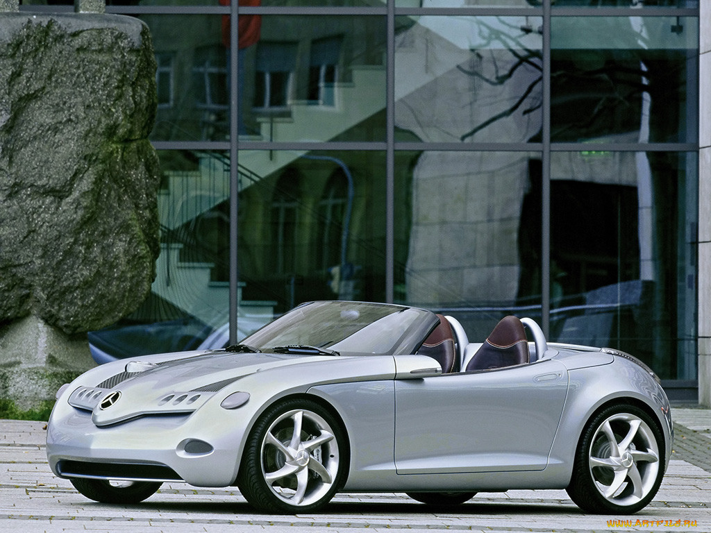2000, mercedes, benz, vision, sla, concept, 